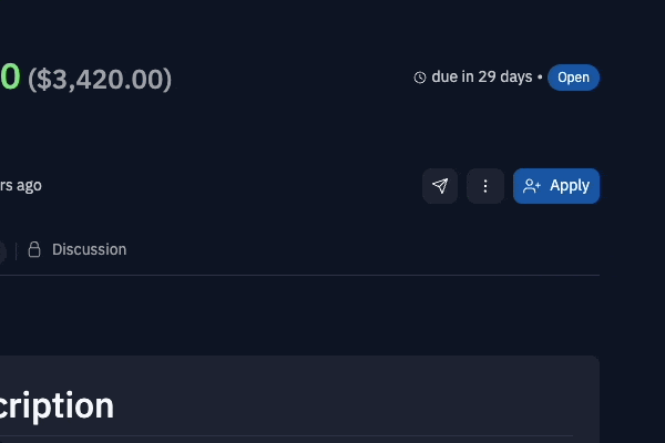 Reporting a Bounty