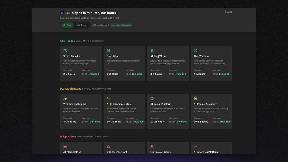Replit App Examples Replit AI Billing - Replit