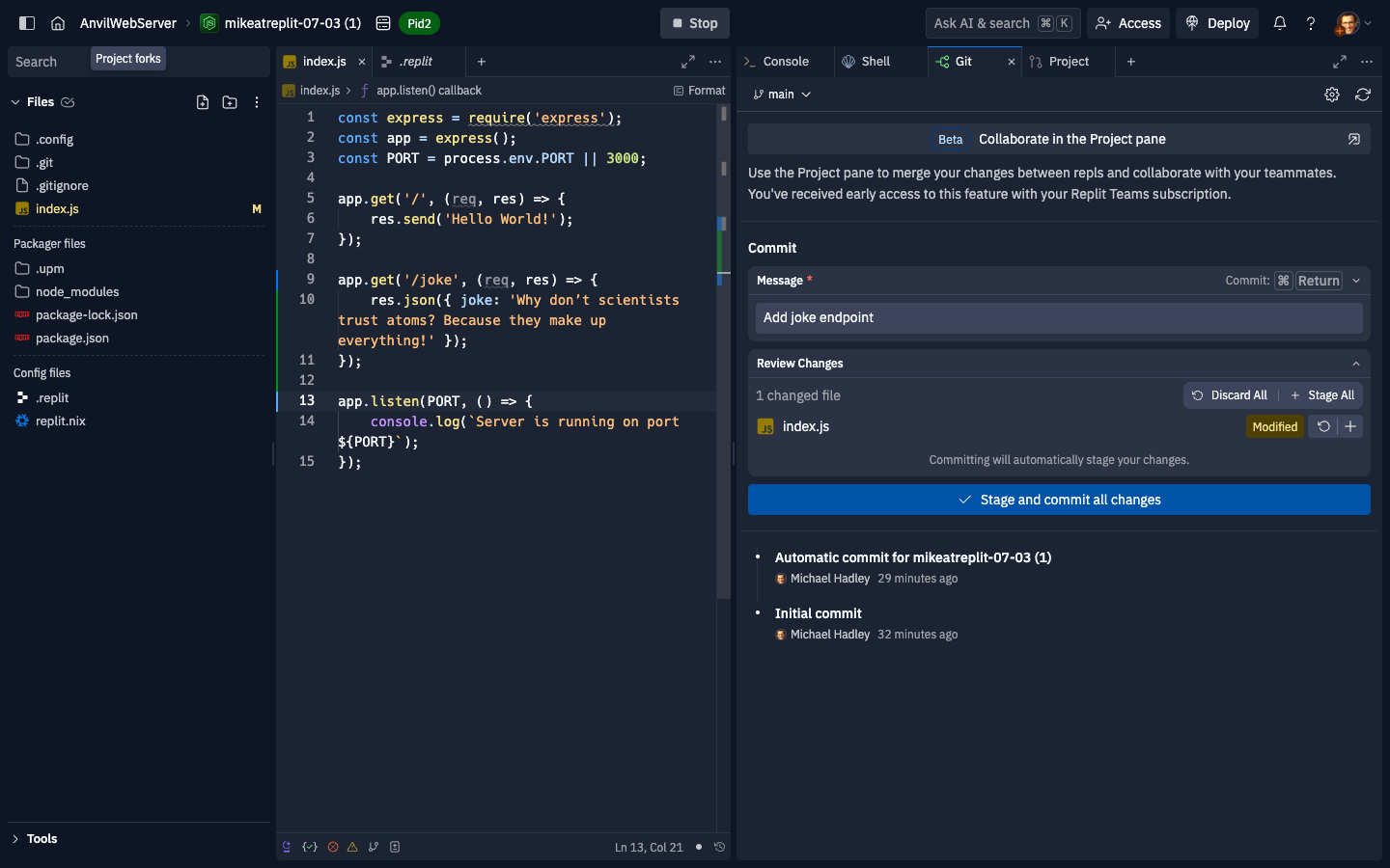 Git Staging