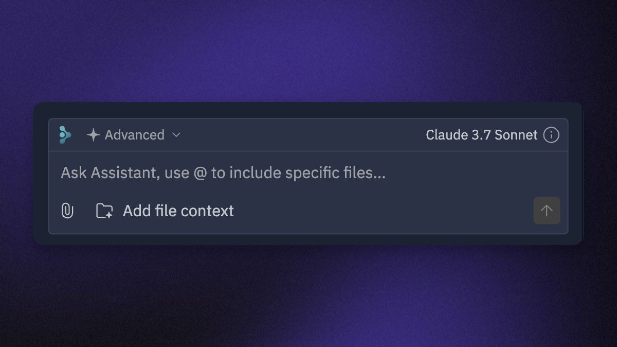Claude 3.7 interface