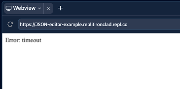Error state