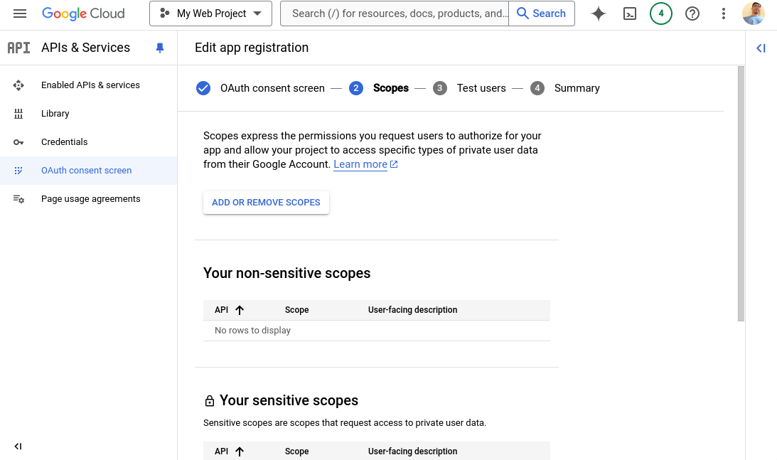 OAuth Scopes