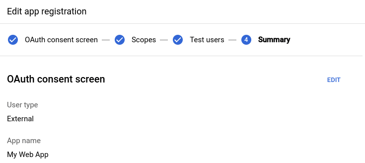 Test Users