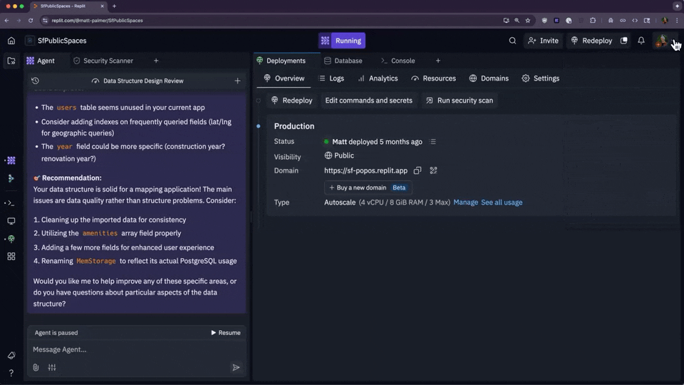 Theme toggle in avatar dropdown