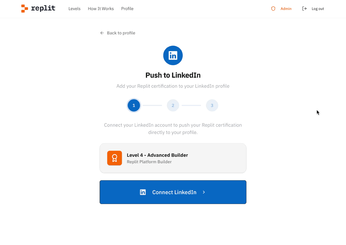 LinkedIn skills verification demo showing interactive coding challenge
