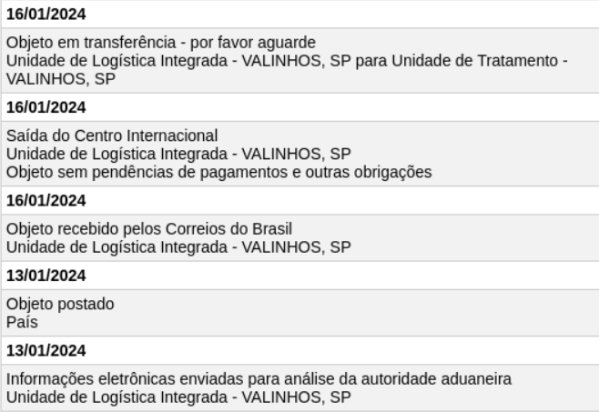 Exemplo `for`