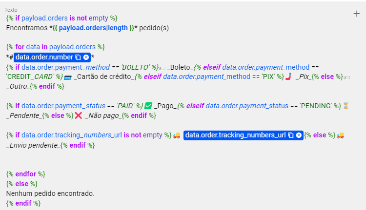 Resultado do Filtro `findOrdersByEmail`