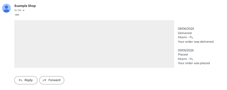 Example of `for` loop