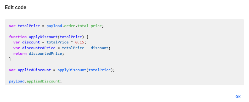 Capturing with payload
