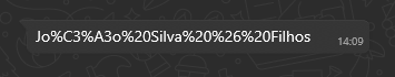 Resultado do Filtro `json_encode`