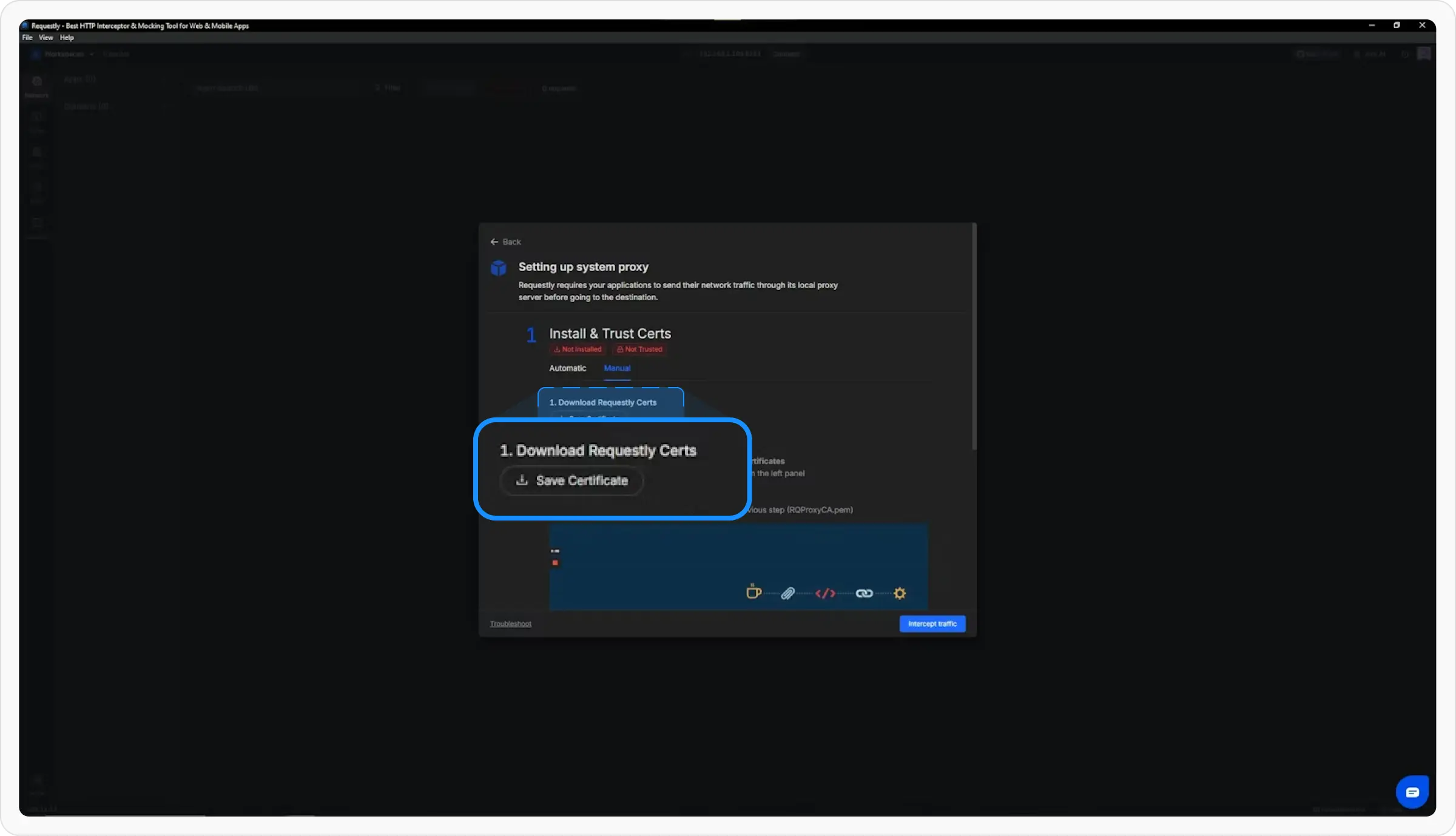 Manual Certificate Installation