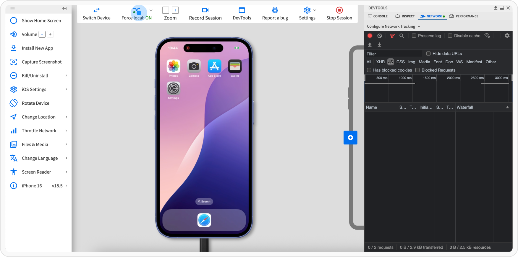 App Live Force Local On Pn