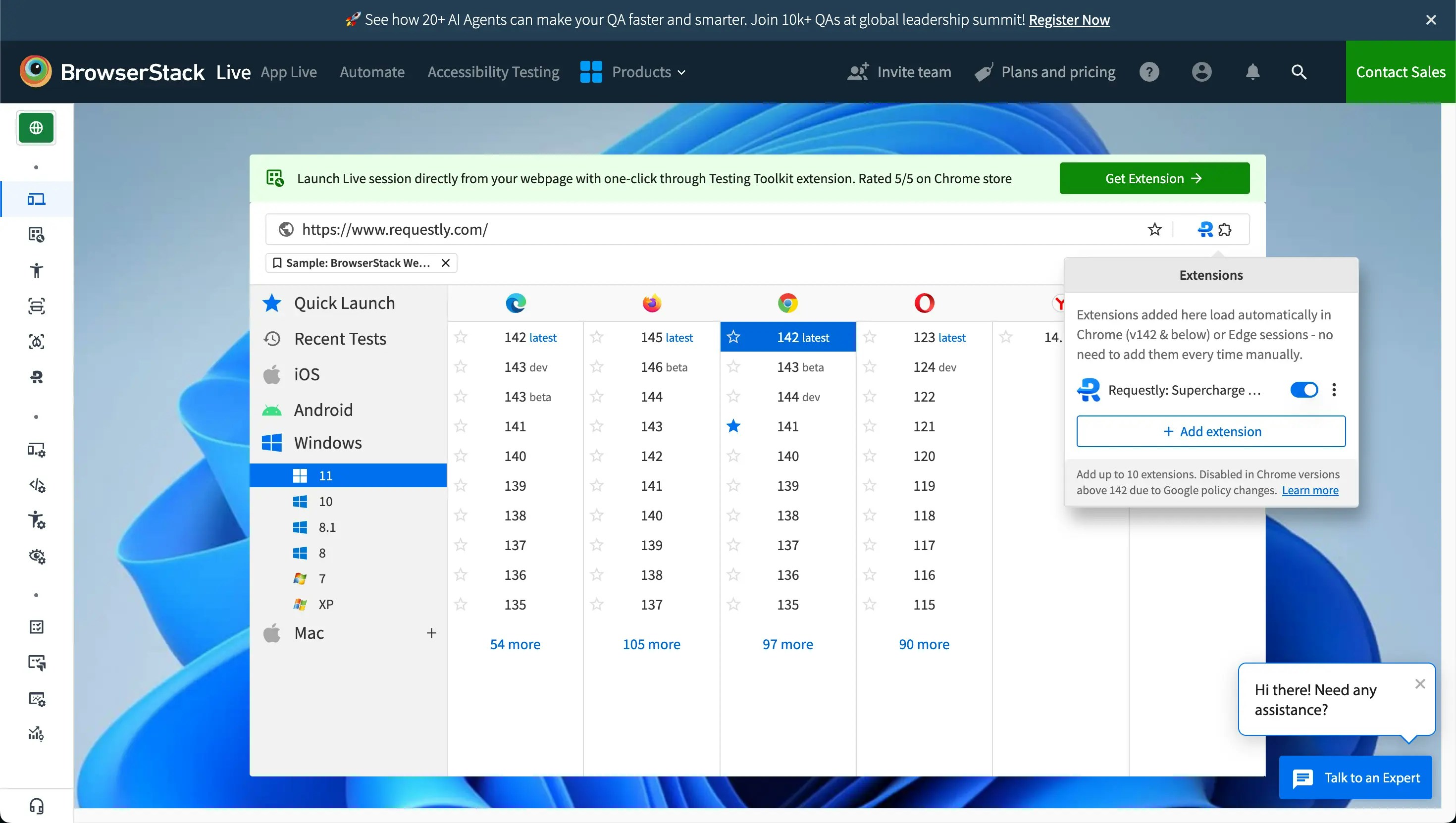 Enable Requestly Extension