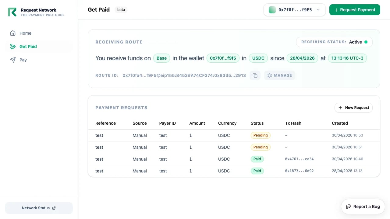 Get Paid list