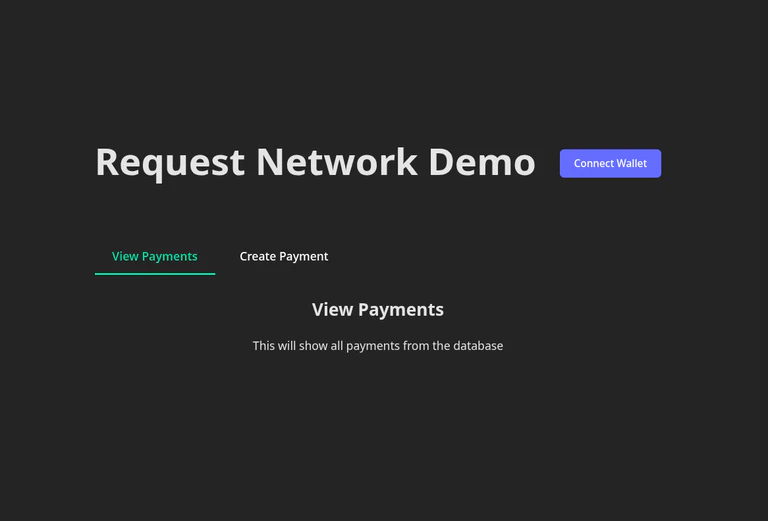 Wallet connected