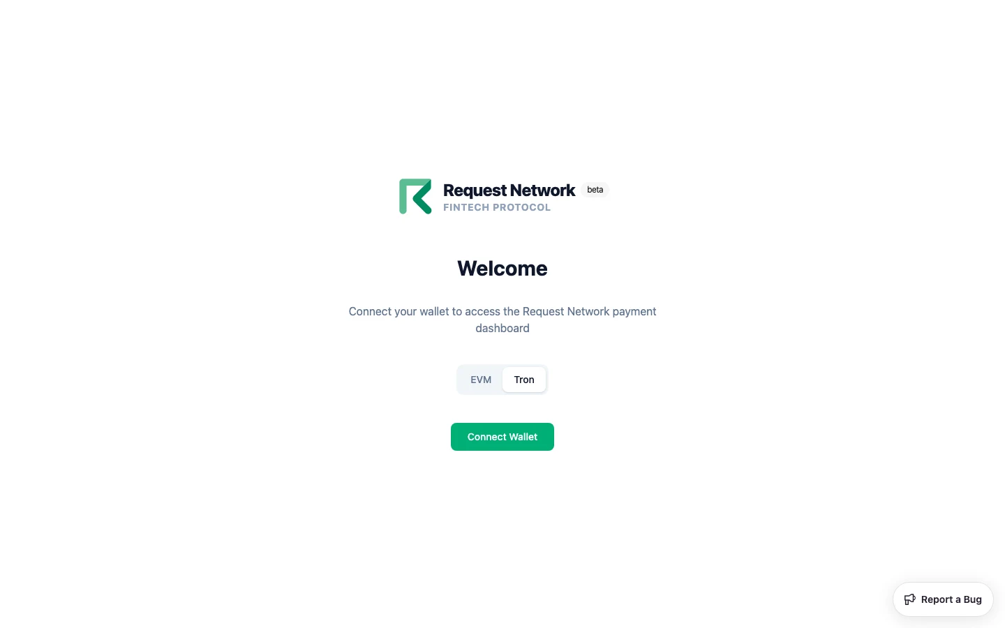Dashboard sign-in (Tron)