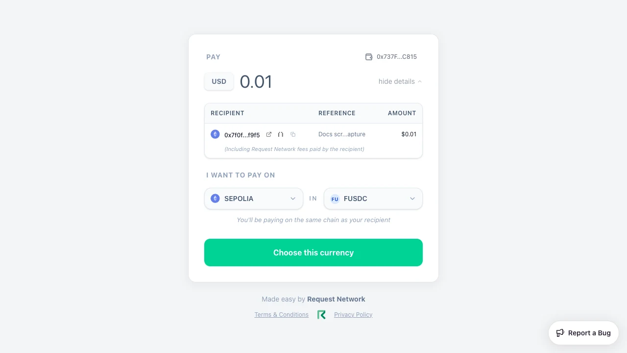 Advanced view with decoded calldata