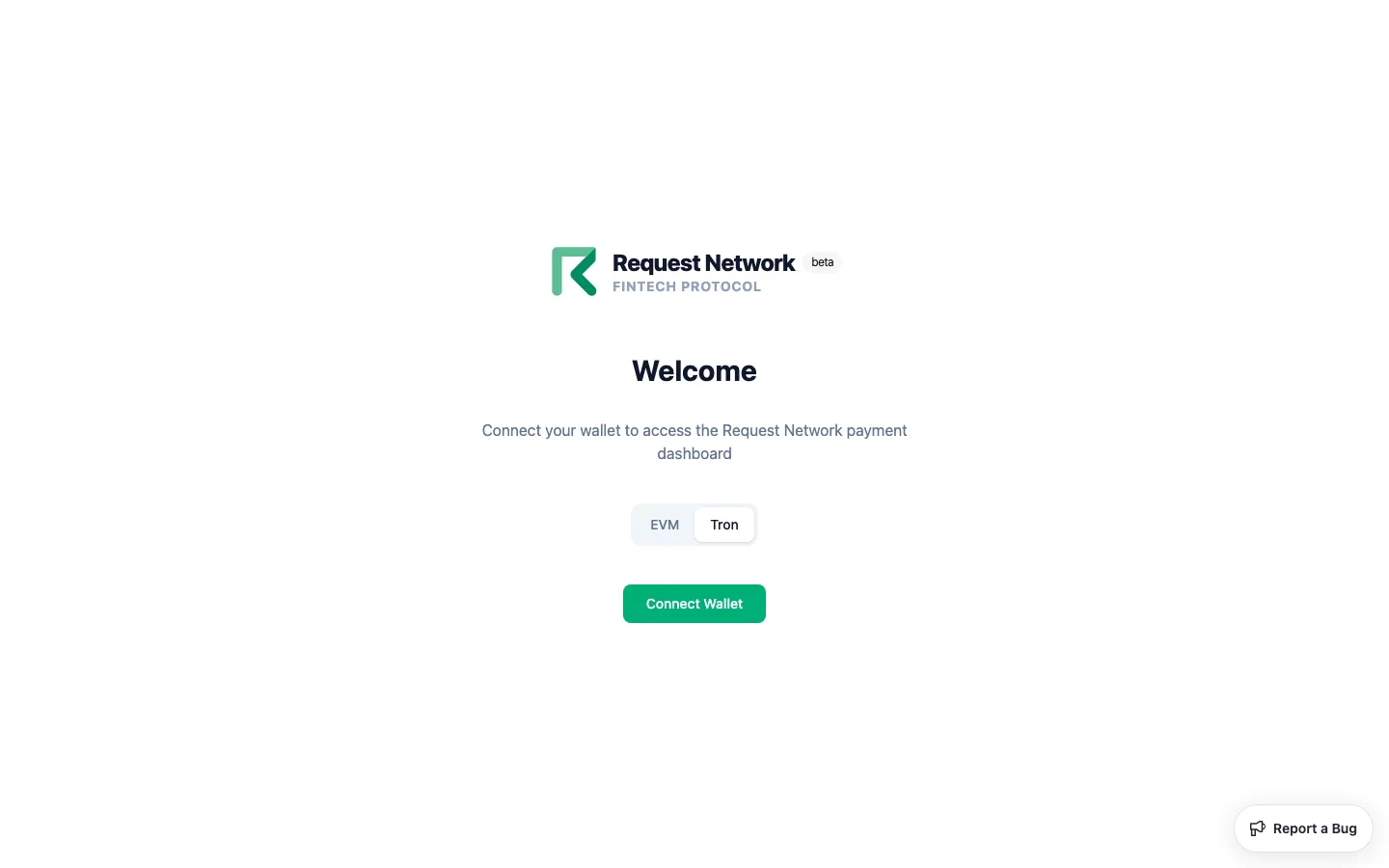 Dashboard sign-in (Tron)