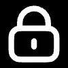 Locked icon showing the device is secured