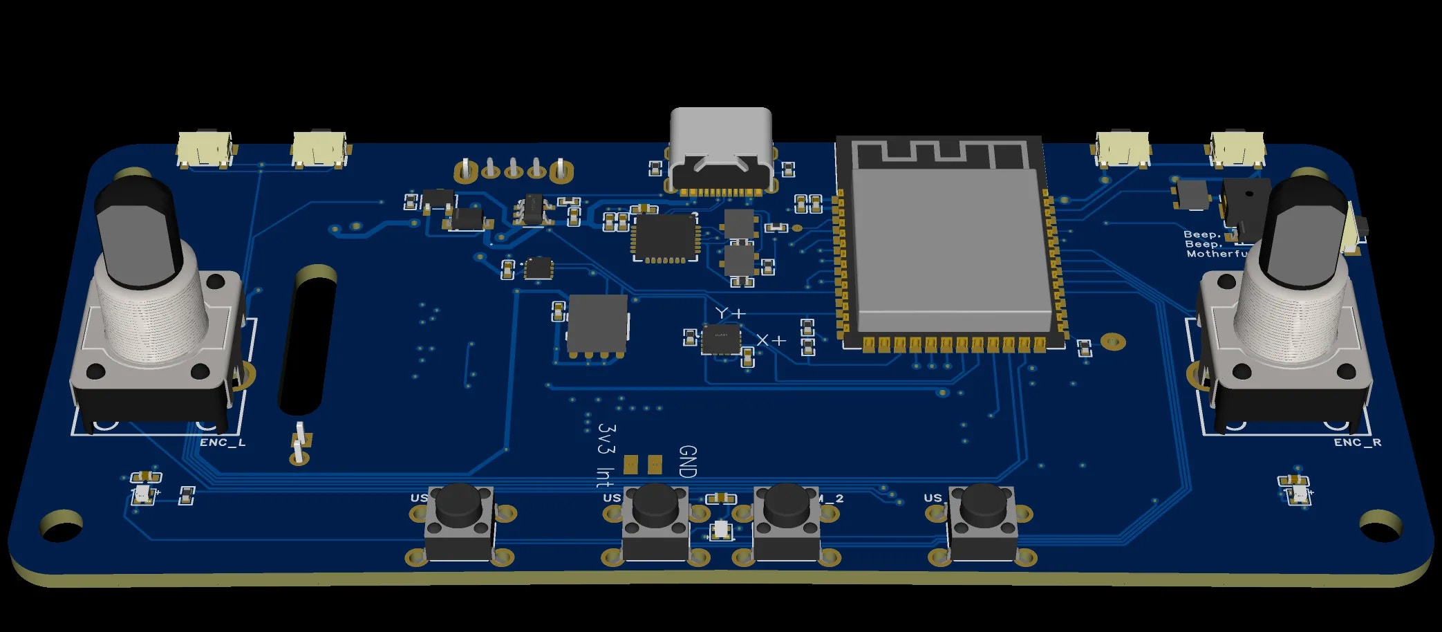 RADR PCB Render