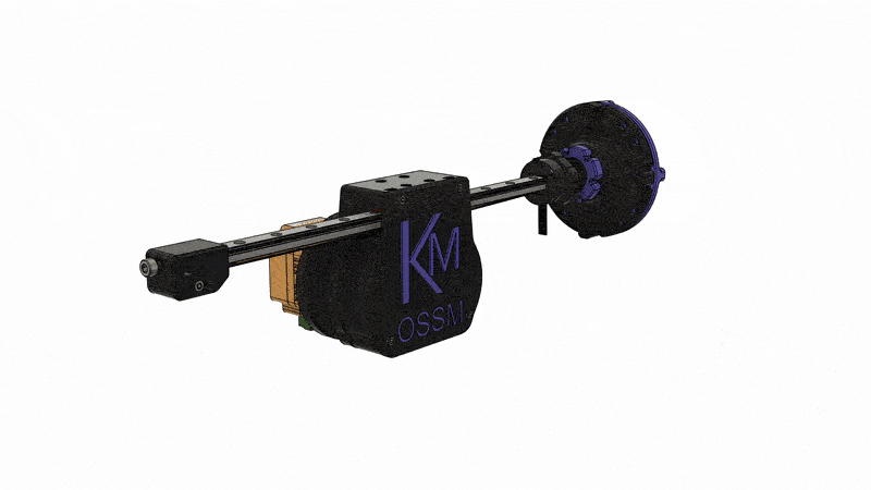 Animated exploded view showing how actuator components fit together