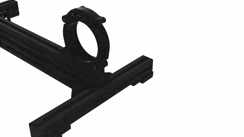 Animated exploded view of PitClamp Mini assembly