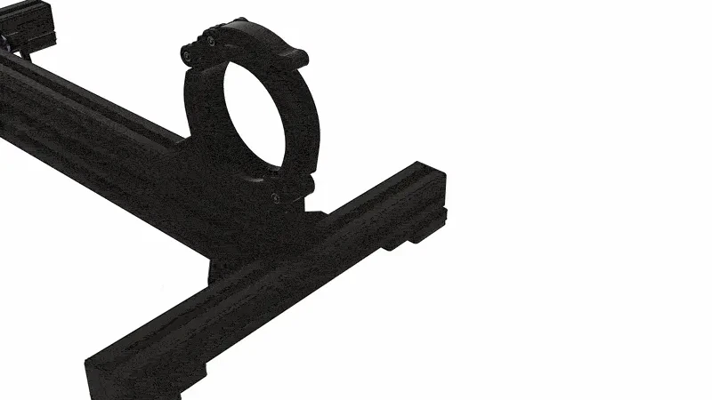 Exploded view of PitClamp Mini Base assembly