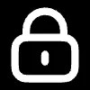 Locked icon showing the device is secured