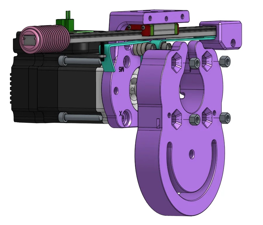 Basic Mount installed on OSSM
