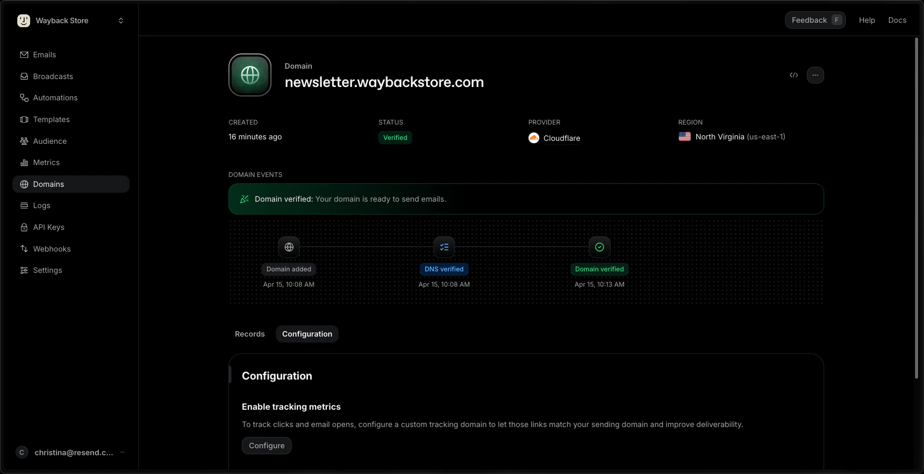 Open and Click Tracking