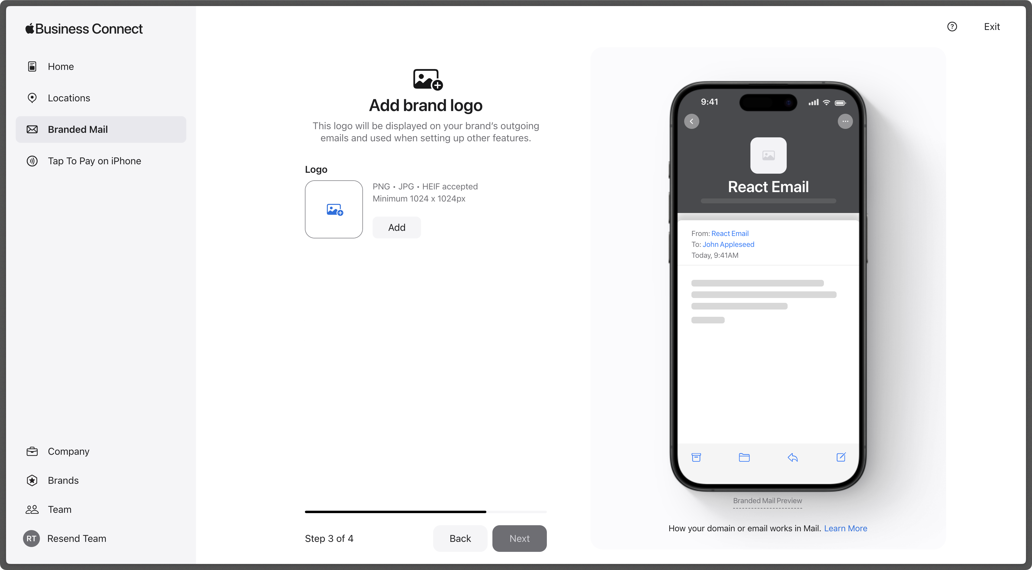 Add your logo