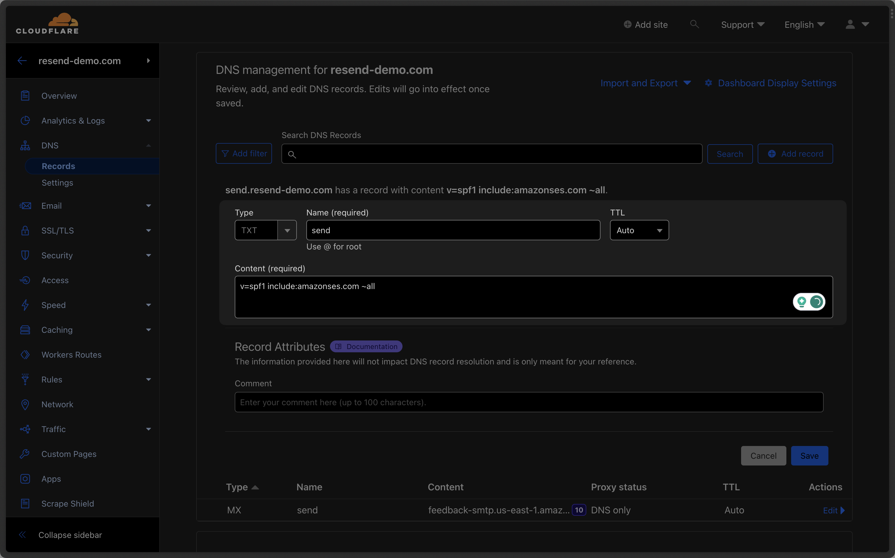 Domain Details