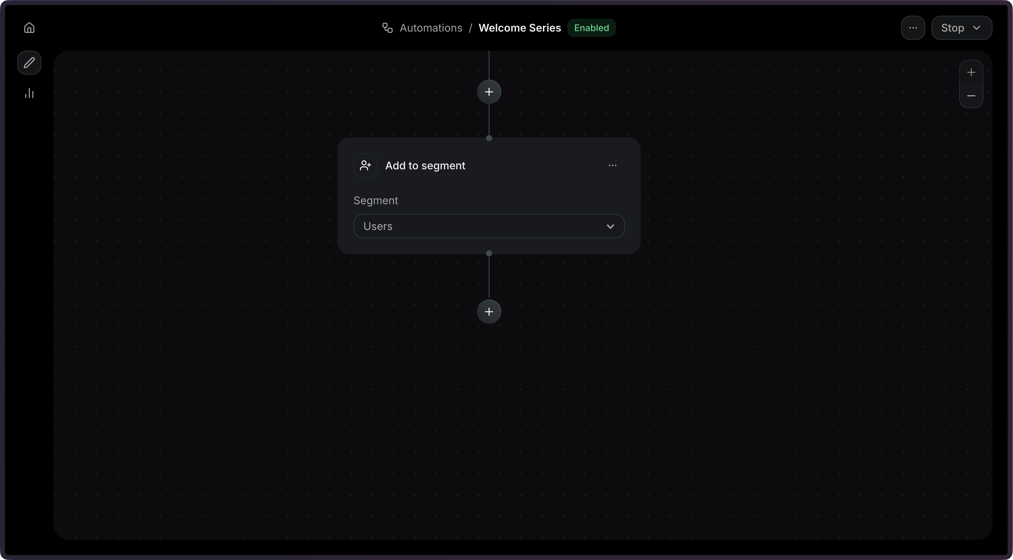 Automation Add to Segment