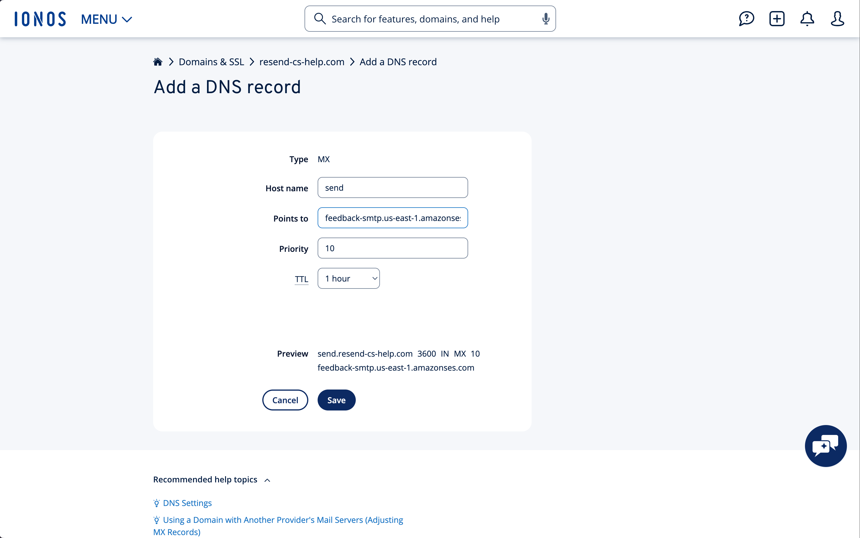 Domain Details