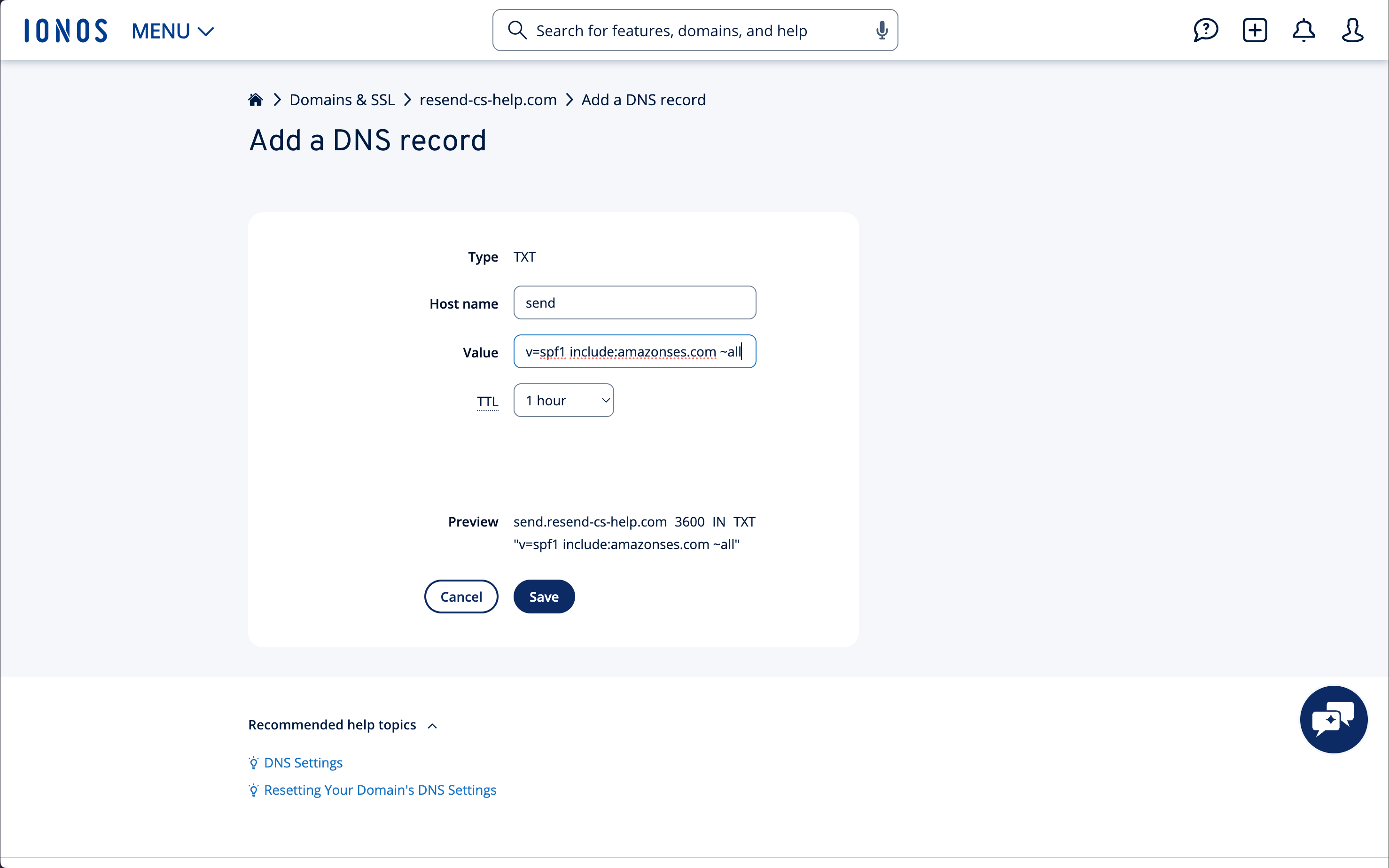 Domain Details