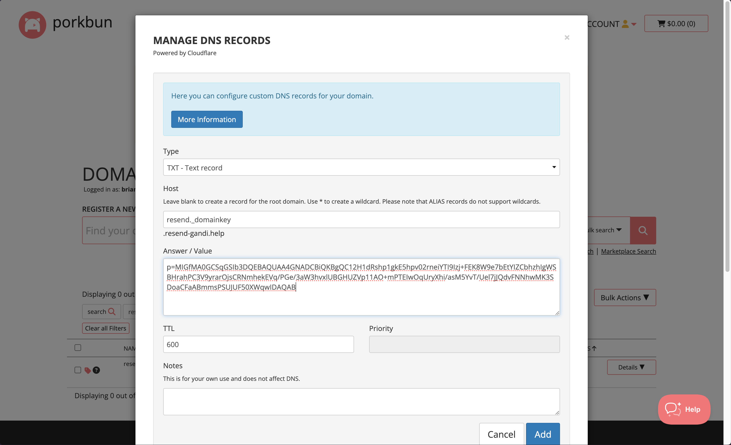 Domain Details