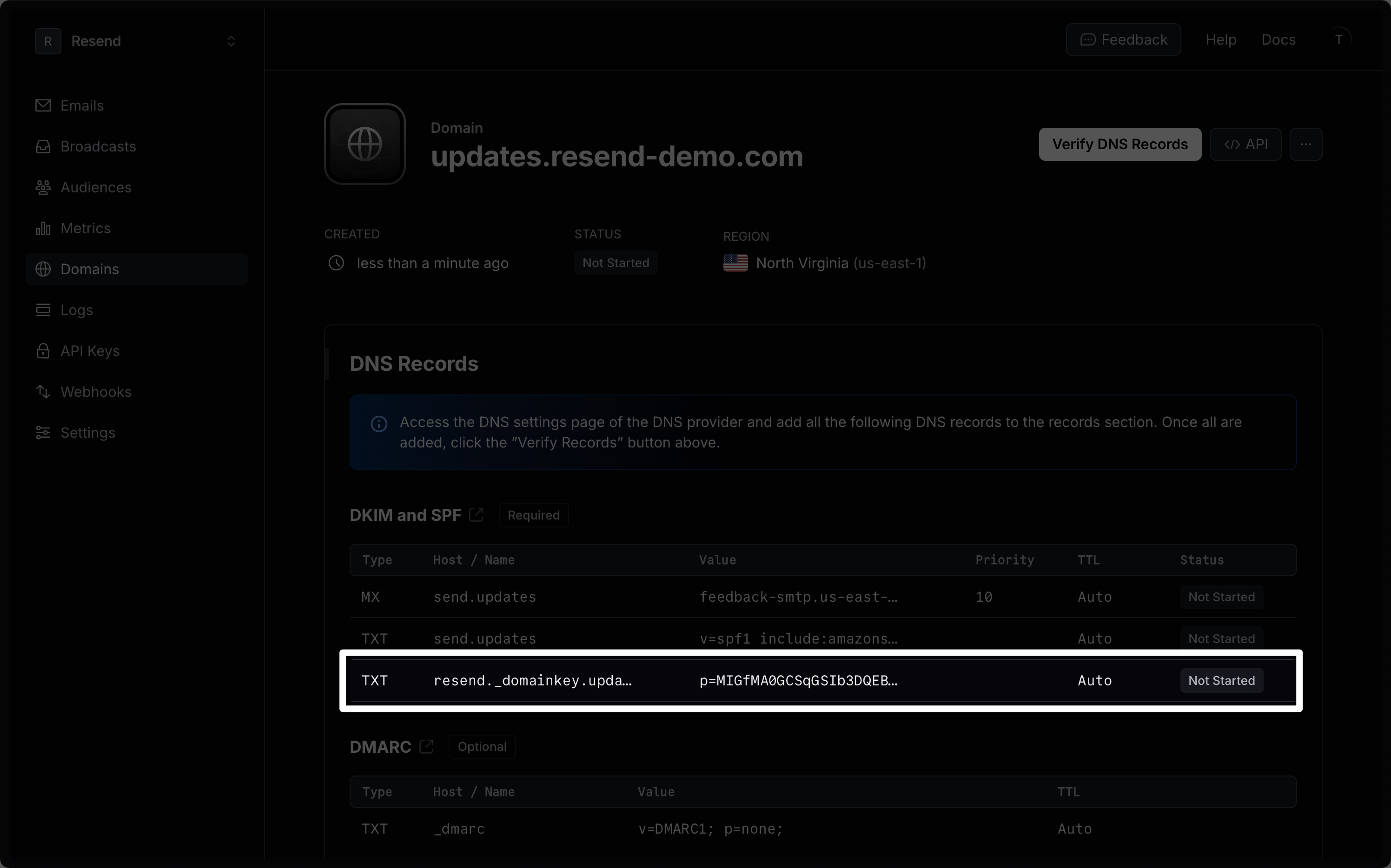 Domain Details