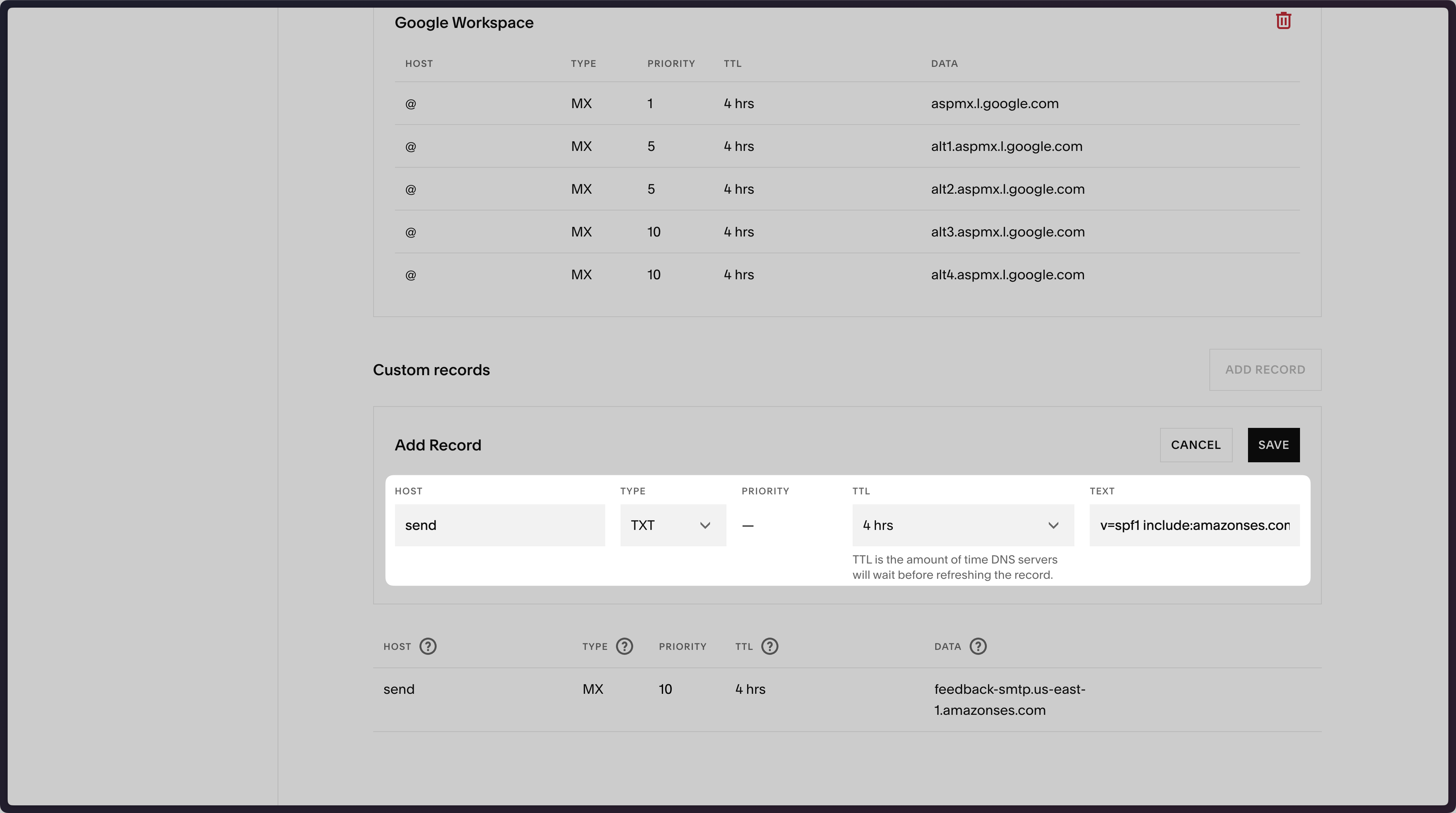Domain Details