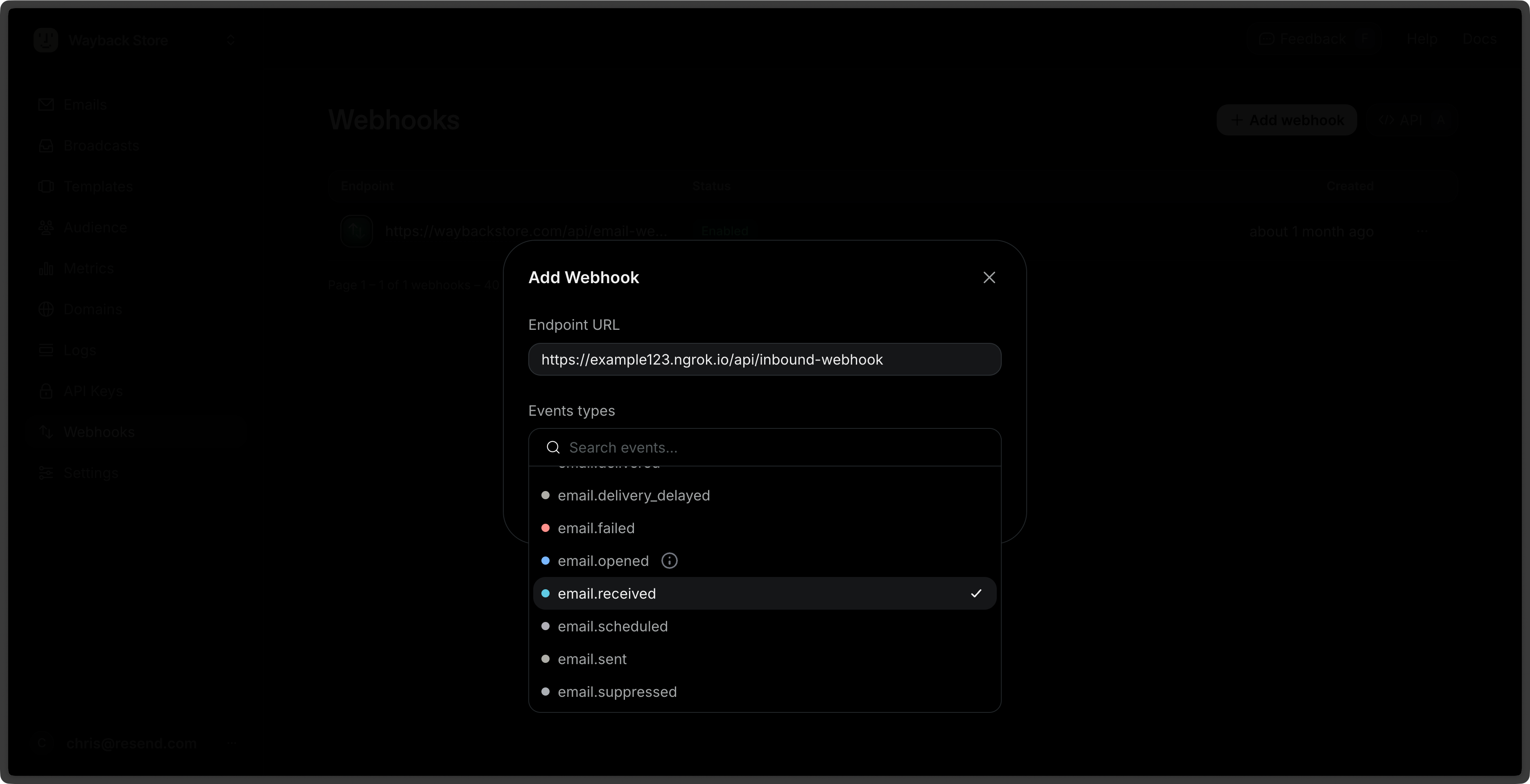 Forward emails with Resend Inbound - Resend