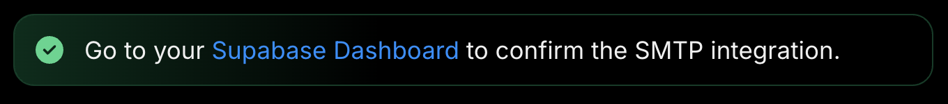 Resend Integrations settings