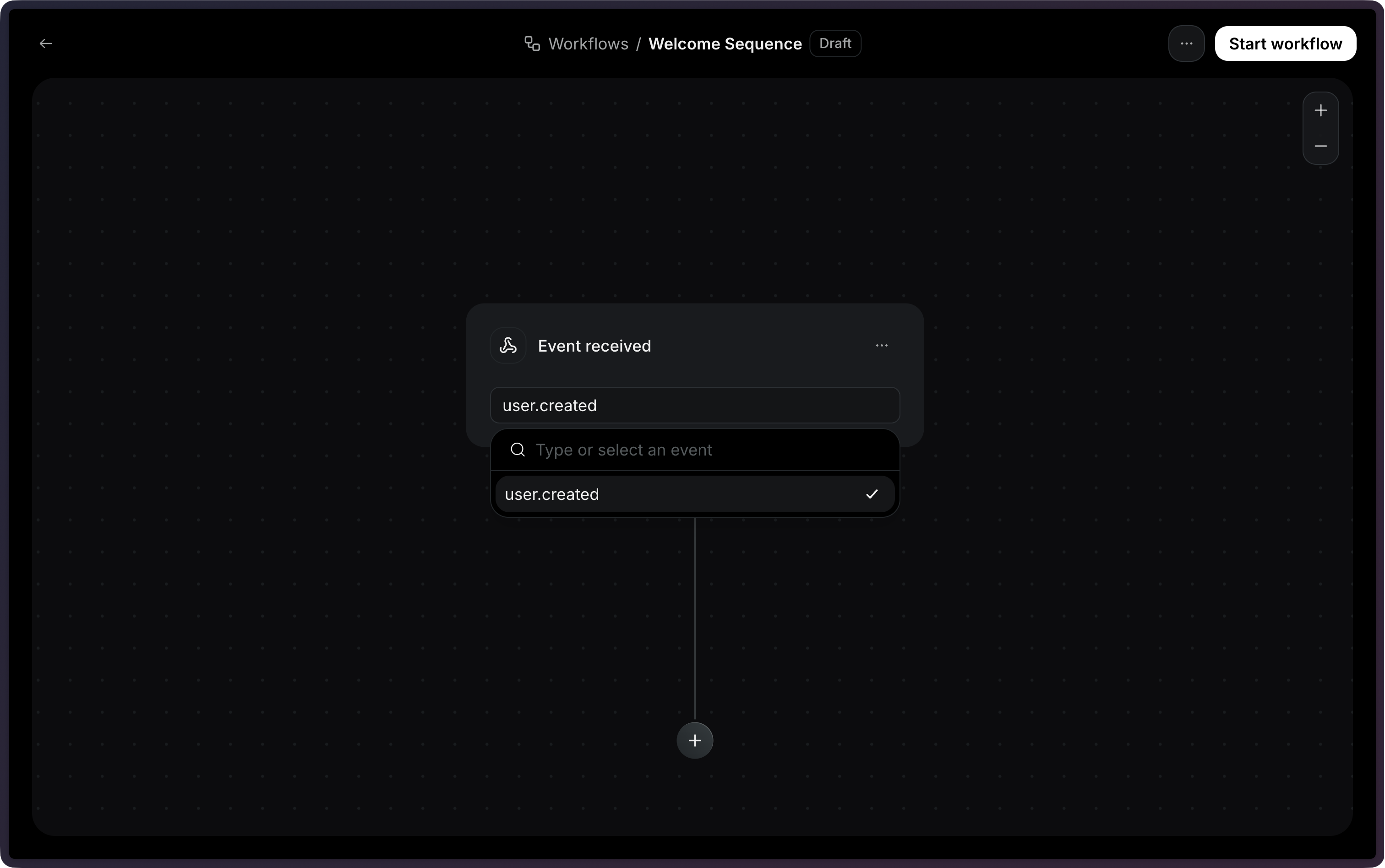 Add Event Received Trigger