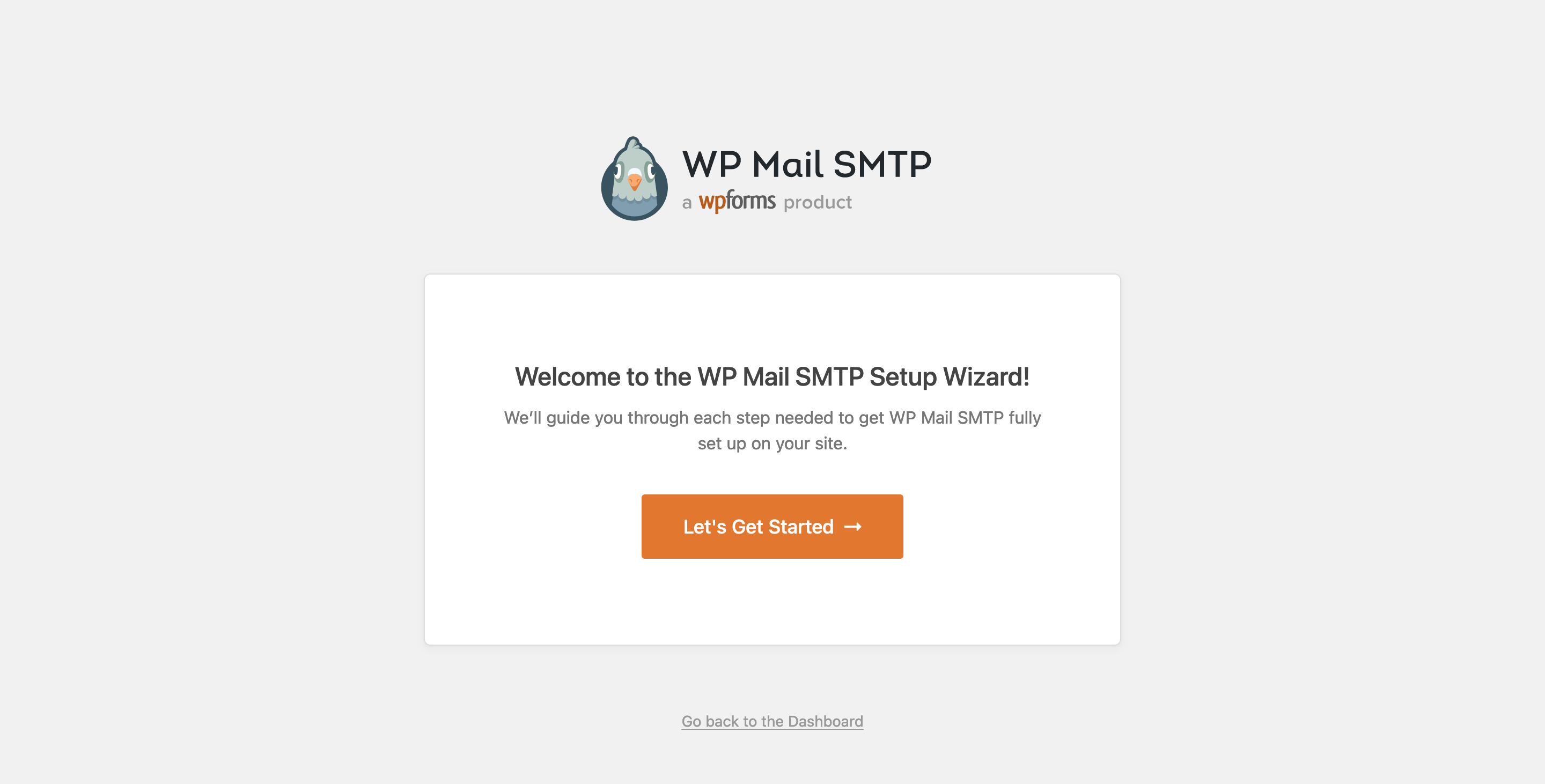 WP Mail SMTP - Setup Wizard