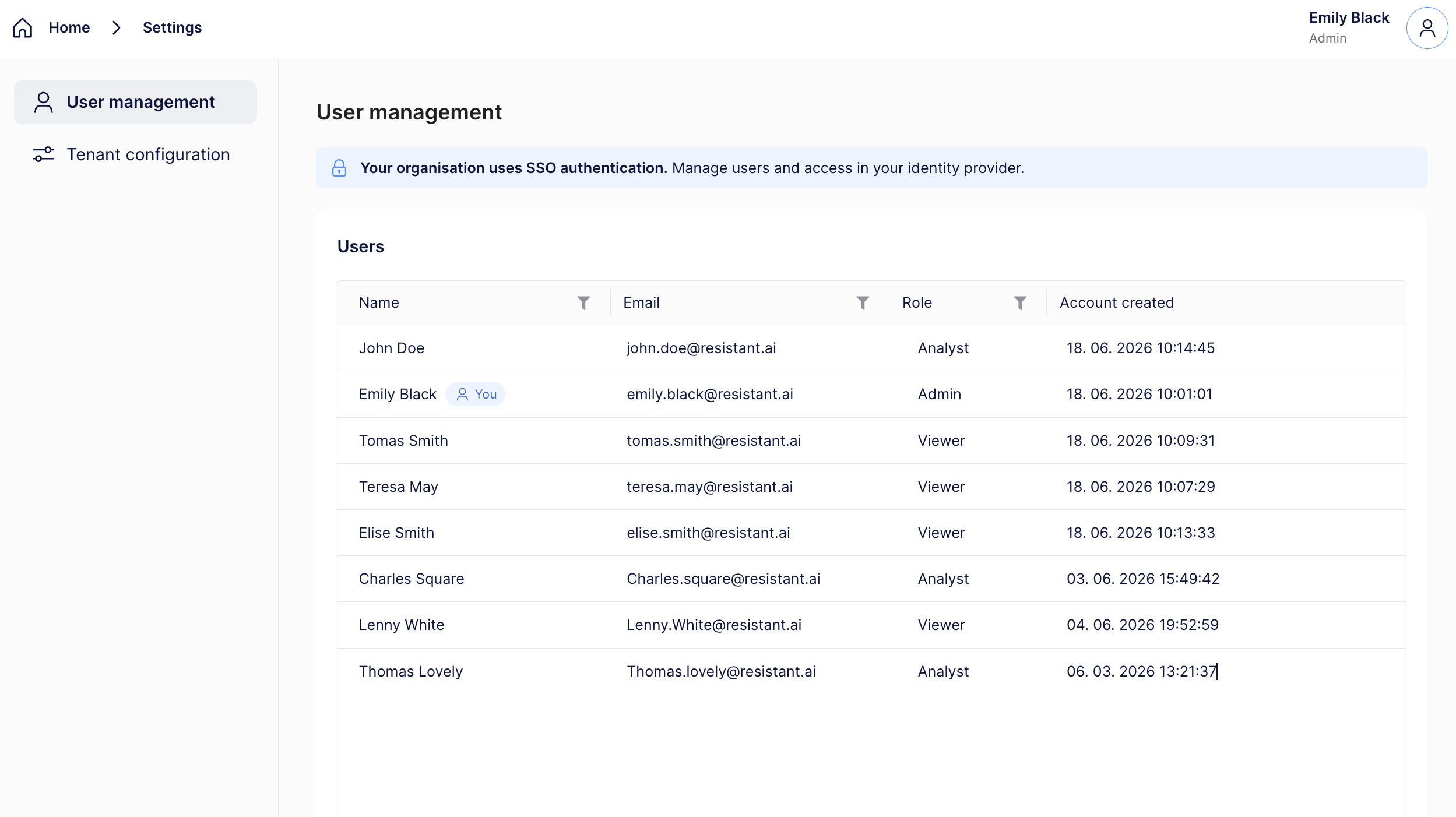 User Management Admin 1