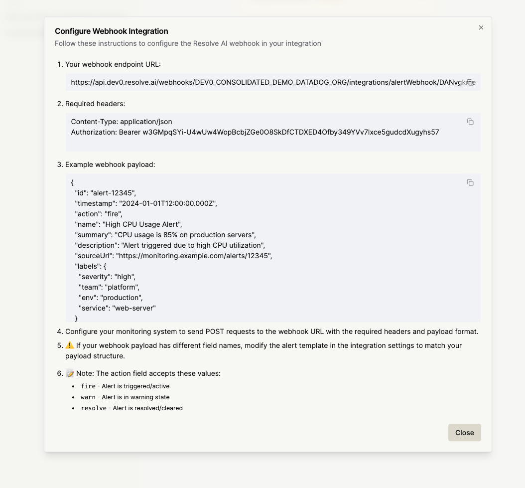 Configuration Instructions