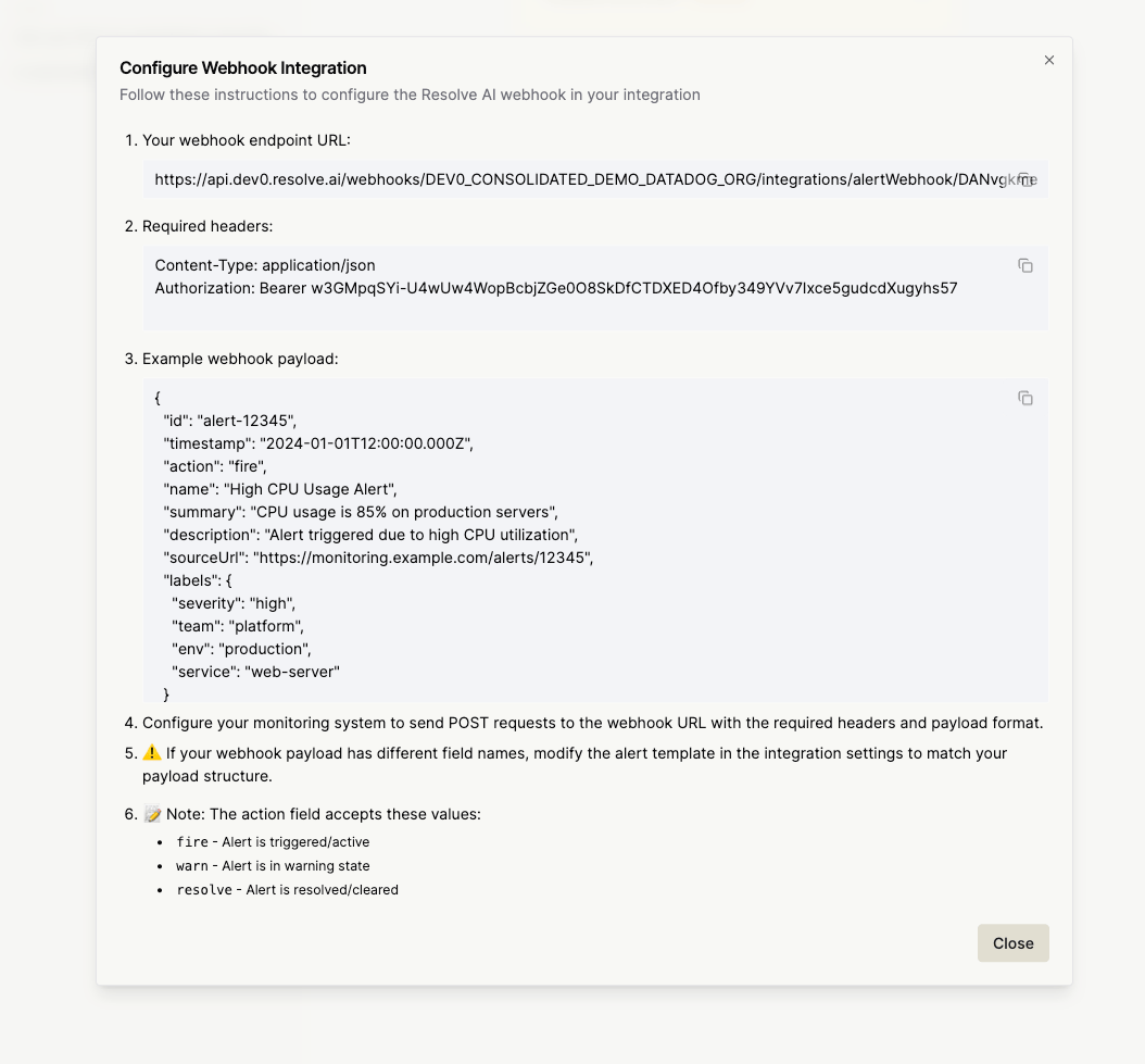 Configuration Instructions