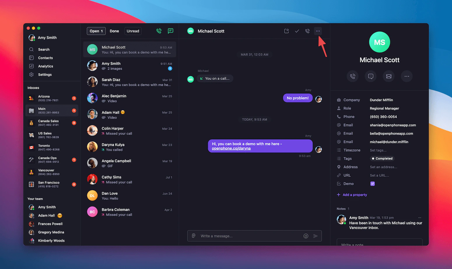 How to block spam numbers in Quo