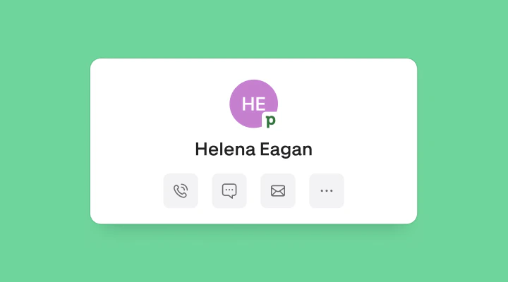 Contactsyncing Pipedrive Contact Card