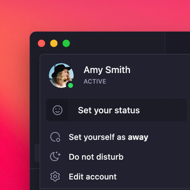 Setting status in Quo