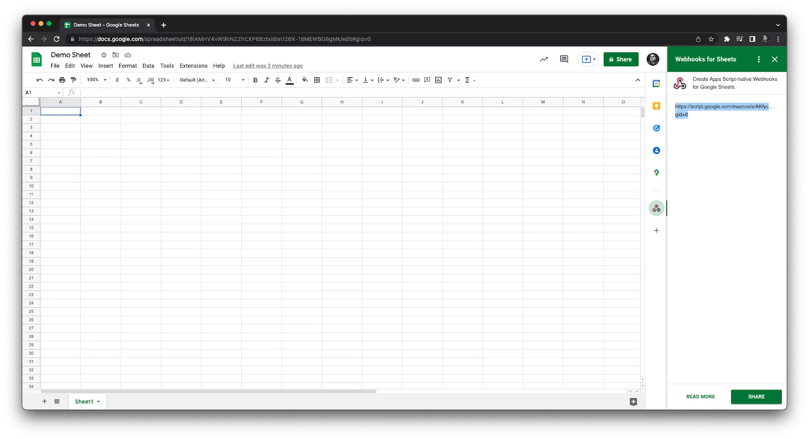 Google Sheet Sona Guide Webhook Pn