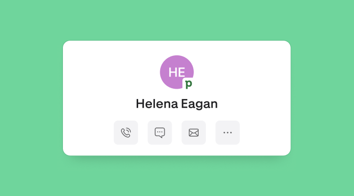 Contactsyncing Pipedrive Contact Card